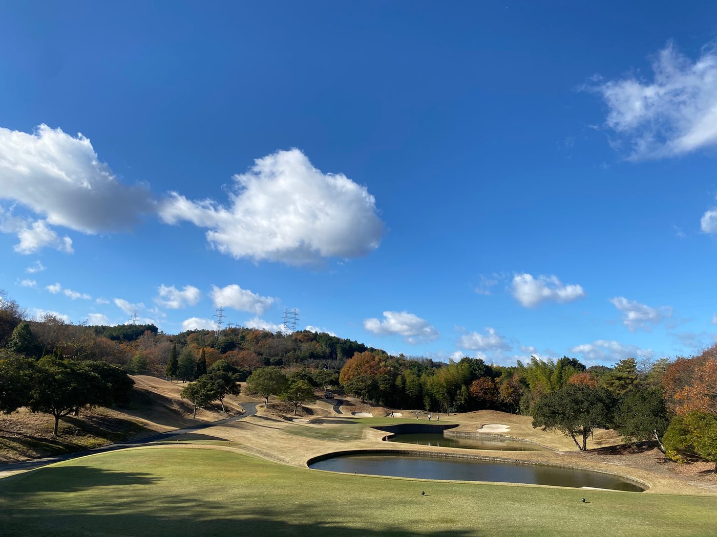ゴルフ場の風景